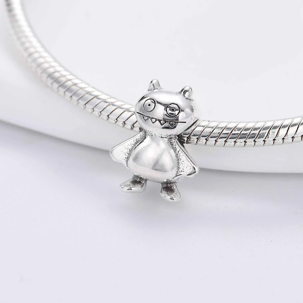 Nieuwe 925 Verzilveren Cartoon Kat Spin Konijn Heiligen Dag Charme Kraal Fit Originele Pandora Armband Trinket Diy Vrouwen Sieraden