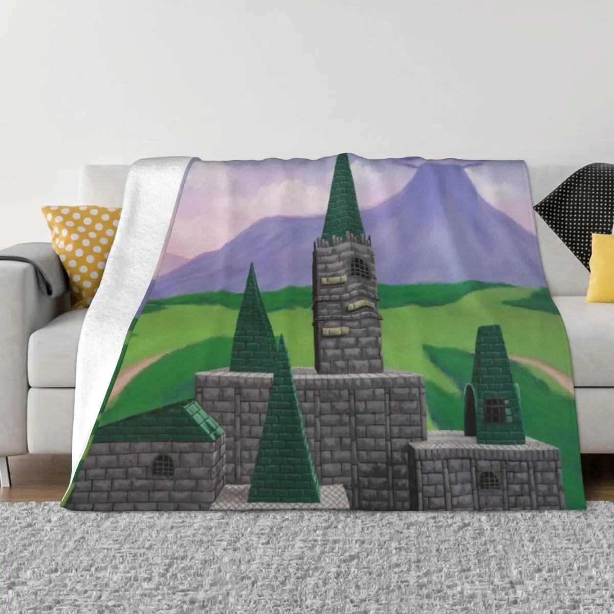 

Castle Clash Throw Blanket Flannel Blanket Decorative Throw Blanket Sofa Quilt