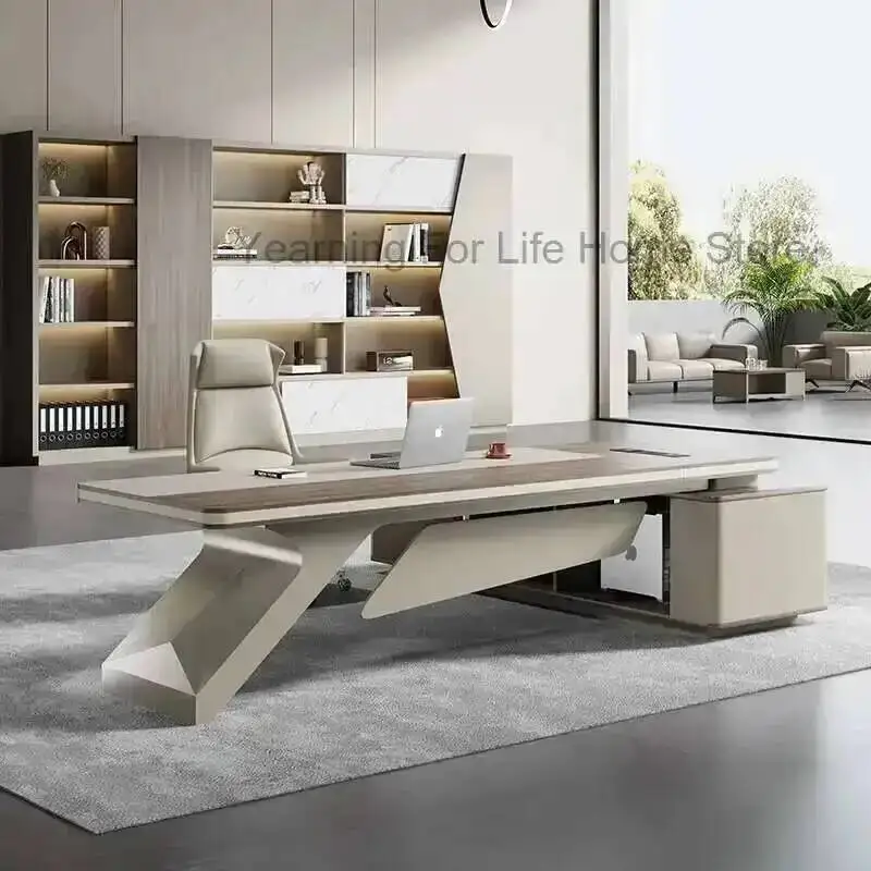 High Quality Modern Office European Desk Work Reading Secretary Office Desk Minimalist Corner Mesa De Escritorio Desk Furniture
