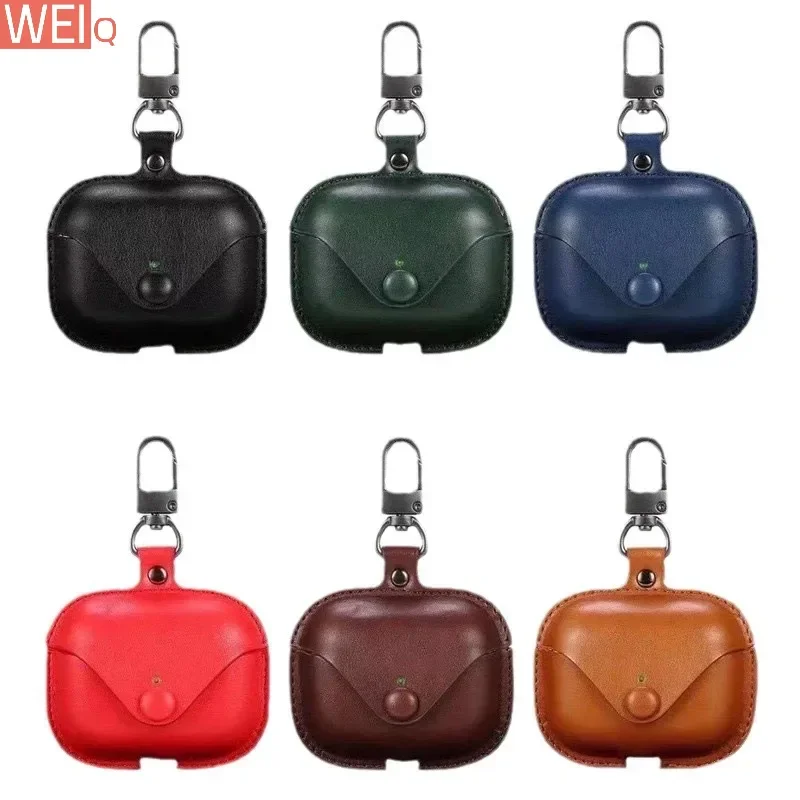 For Airpods Pro 2 Case Leather Business Earphone Case Headset Shell Headphone Cover For Apple Air Pod 3 Pro 2nd Generation 2022