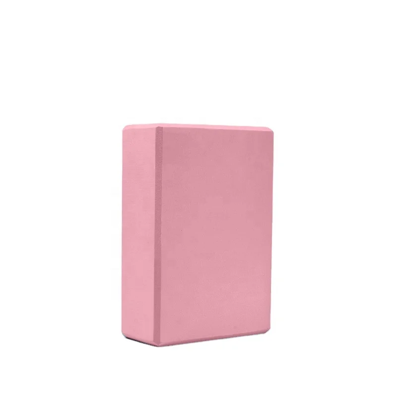 High-density Non-slip Lightweight Yoga Brick Accessories EVA Foam Yoga Bricks for Yoga and Stretching Exercises