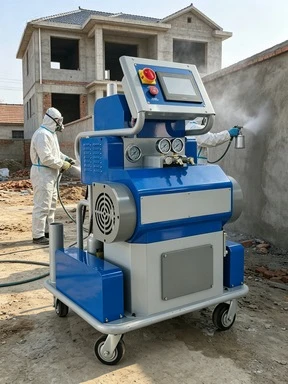 Polyurethane Spray Machine  Pressure Model Cost Effective For Startup Small Insulation Construction Workshop Daily Spraying Work