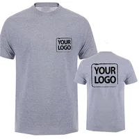 Customized Cotton Printed T-shirts Men Fashion Your Logo Tshirt Women Personality Casual Streetwear Custom Tee Tops 4