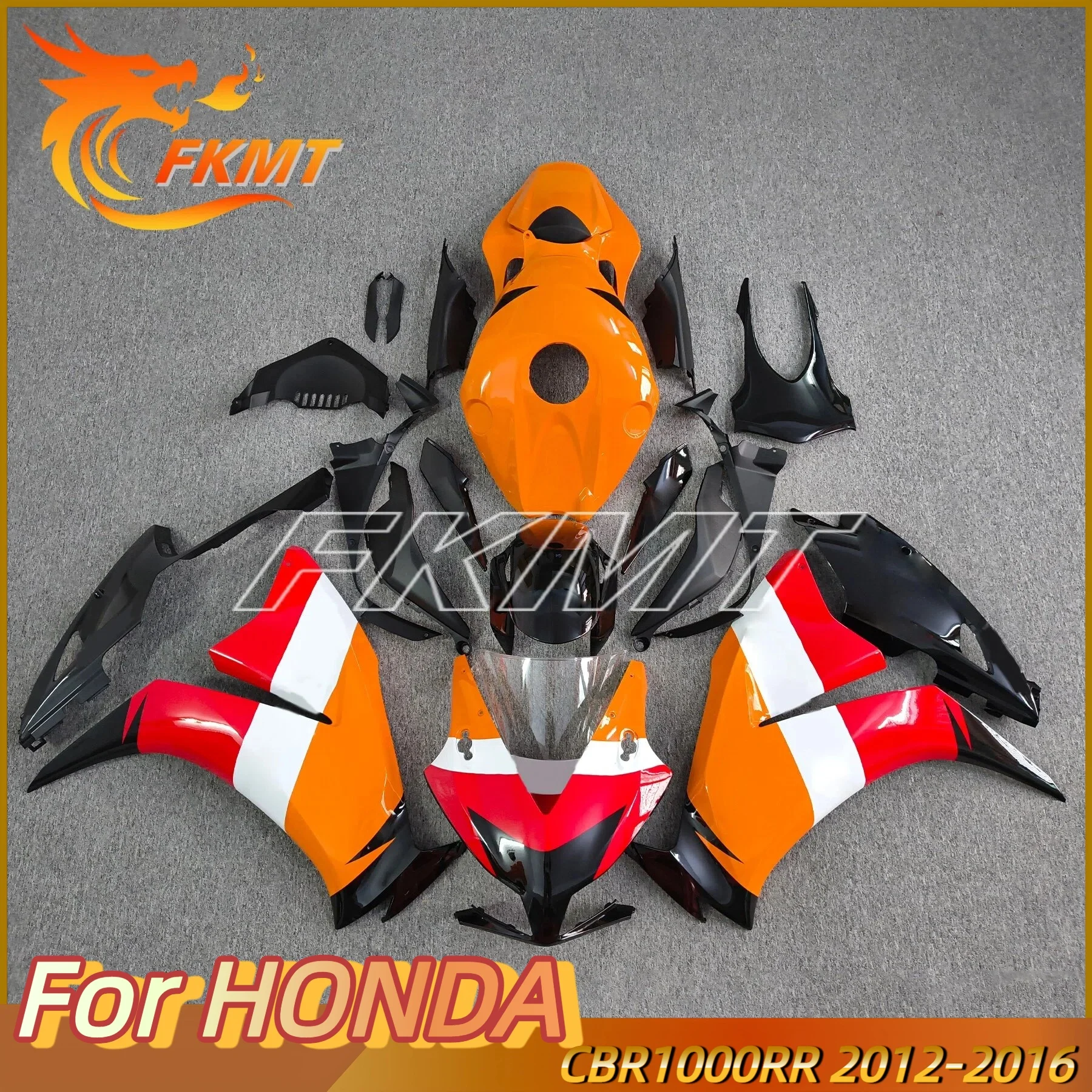 

For HONDA CBR1000RR CBR 1000RR 2012 2013 2014 2015 2016 Motorcycle Fairing kit Body ABS Injection Molding Orange Red White Black