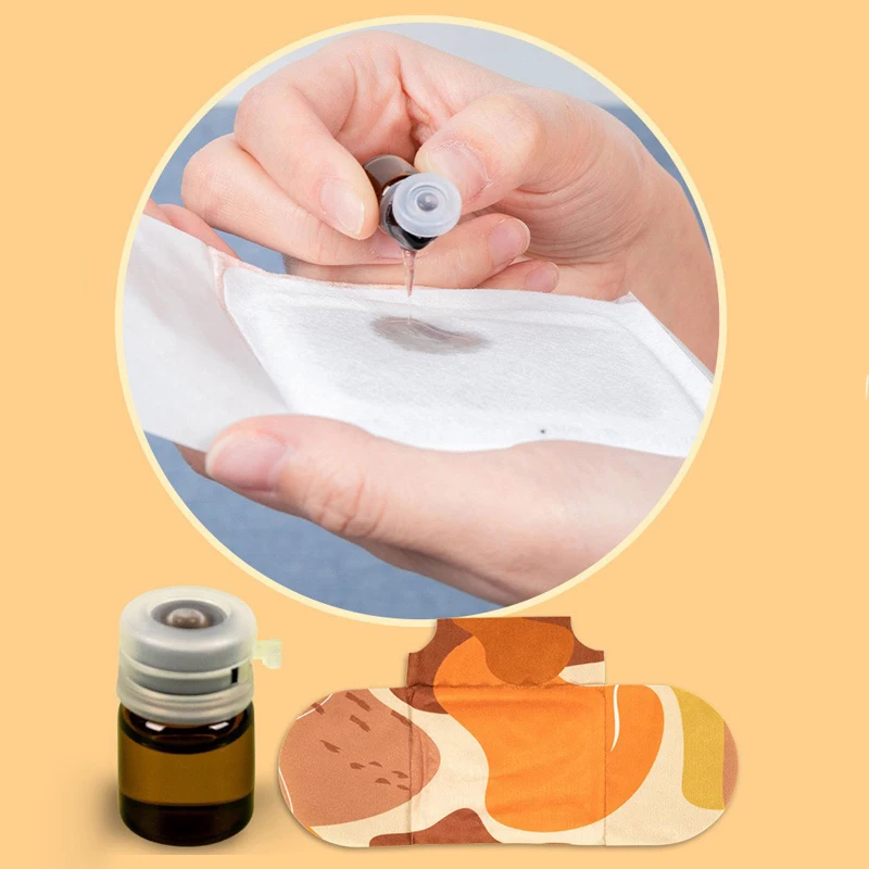 2/4 قطعة بقع الكتف والرقبة الكى الساخن ضغط مع رقعة الوخز بالإبر النفط ، رقعة الحرارة ، بقع الرقبة الدافئة طويلة الأمد #4