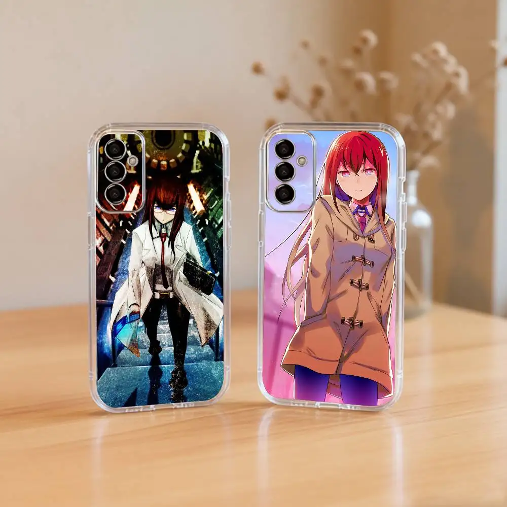 Kurisu M-STEINS Gate Makise-Km Phone Case For Samsunga10,12,20,21S,30,31,40,50,…