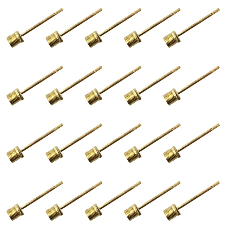 u2JB 20pcs الإبرة الفولاذ المقاوم للصدأ مع إبرة قابلة للنفخ مع هفو