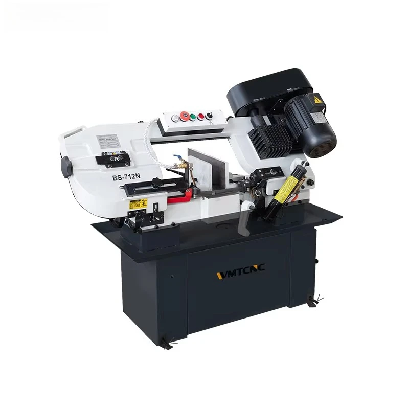 

Mini Cutting Band Saw BS-712N Horizontal Hydraulic Metal Cutting Band Saw Machine