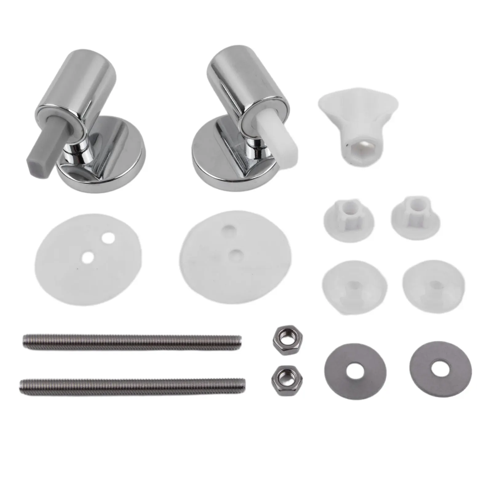 

1 Set Toilet Lid Hinges Toilet Soft Close Fittings Fixing Kit Traditional & Contemporary Toilet Lid Hinges Fixing Connector