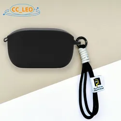For JBL Wave Buds 2 Case Silicone Soft Case Cute Lanyard Pendant JBL VIBE Buds Shockproof Shell JBL Wave Buds Protective Cover