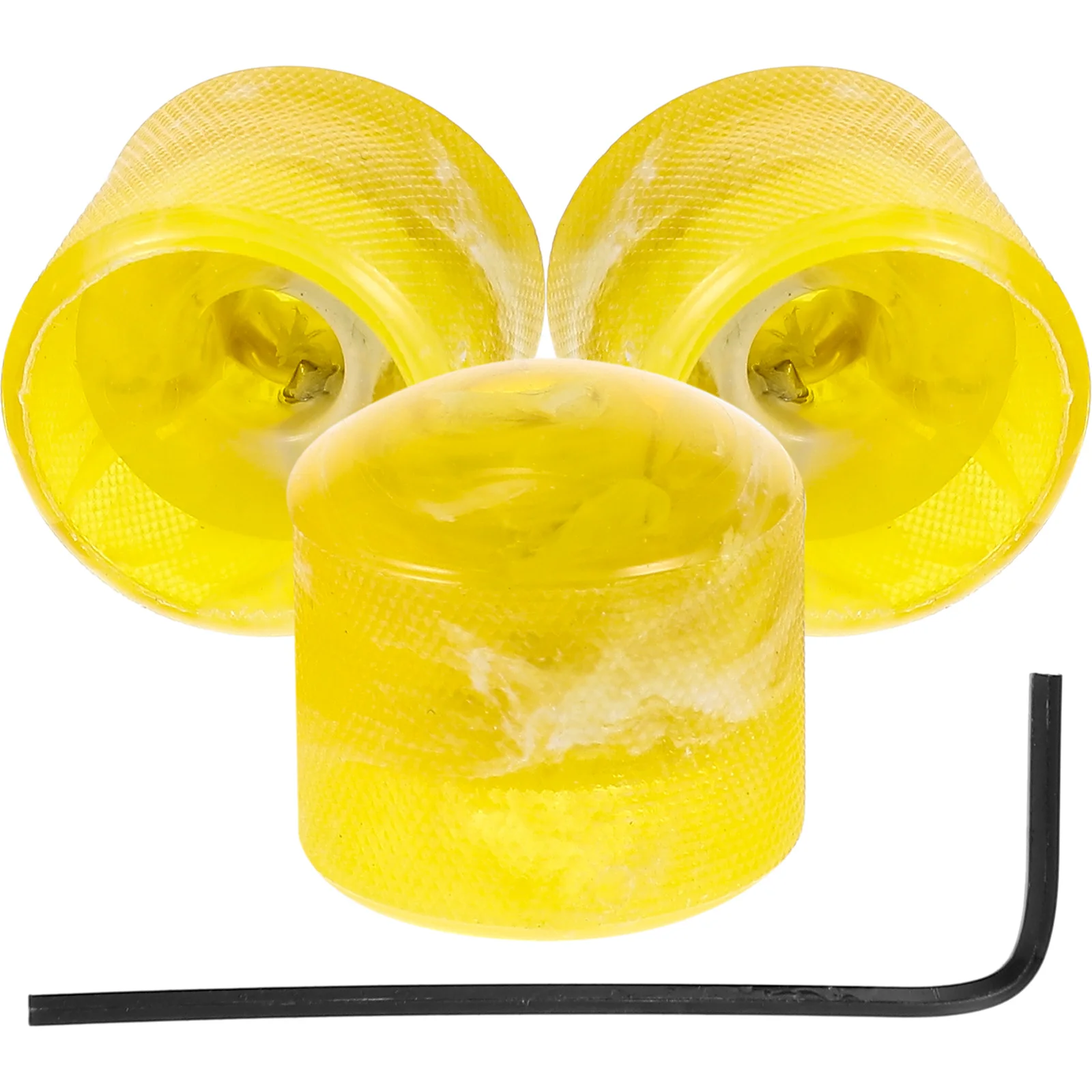 

Electric Guitar Potentiometer Button Knob Volume Knobs Yellow Parts Dome