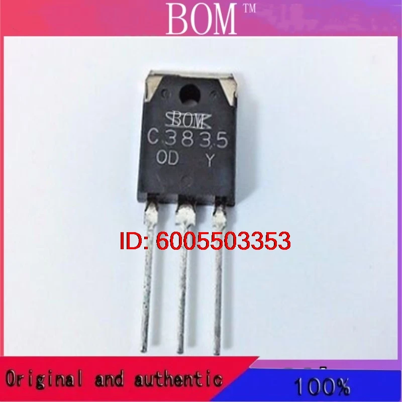 20pcs/lot 2SC3835 C3835 3835 TRANS NPN 120V 7A IC Best quality.