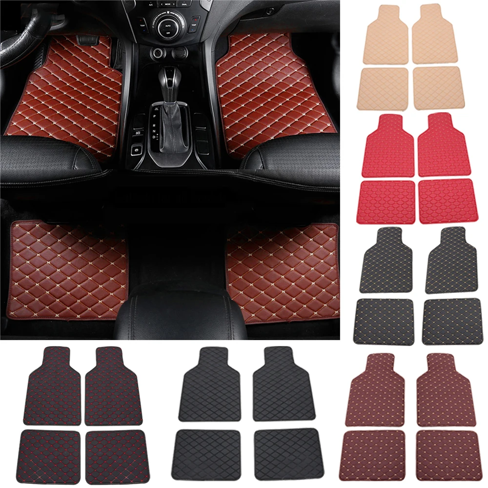 

Car Floor Mats For Volvo C30 C70 S40 S60 S80 S90 V40 V50 V60 XC40 XC60 XC70 XC90 Leather Rugs Interior Parts Auto Accessories