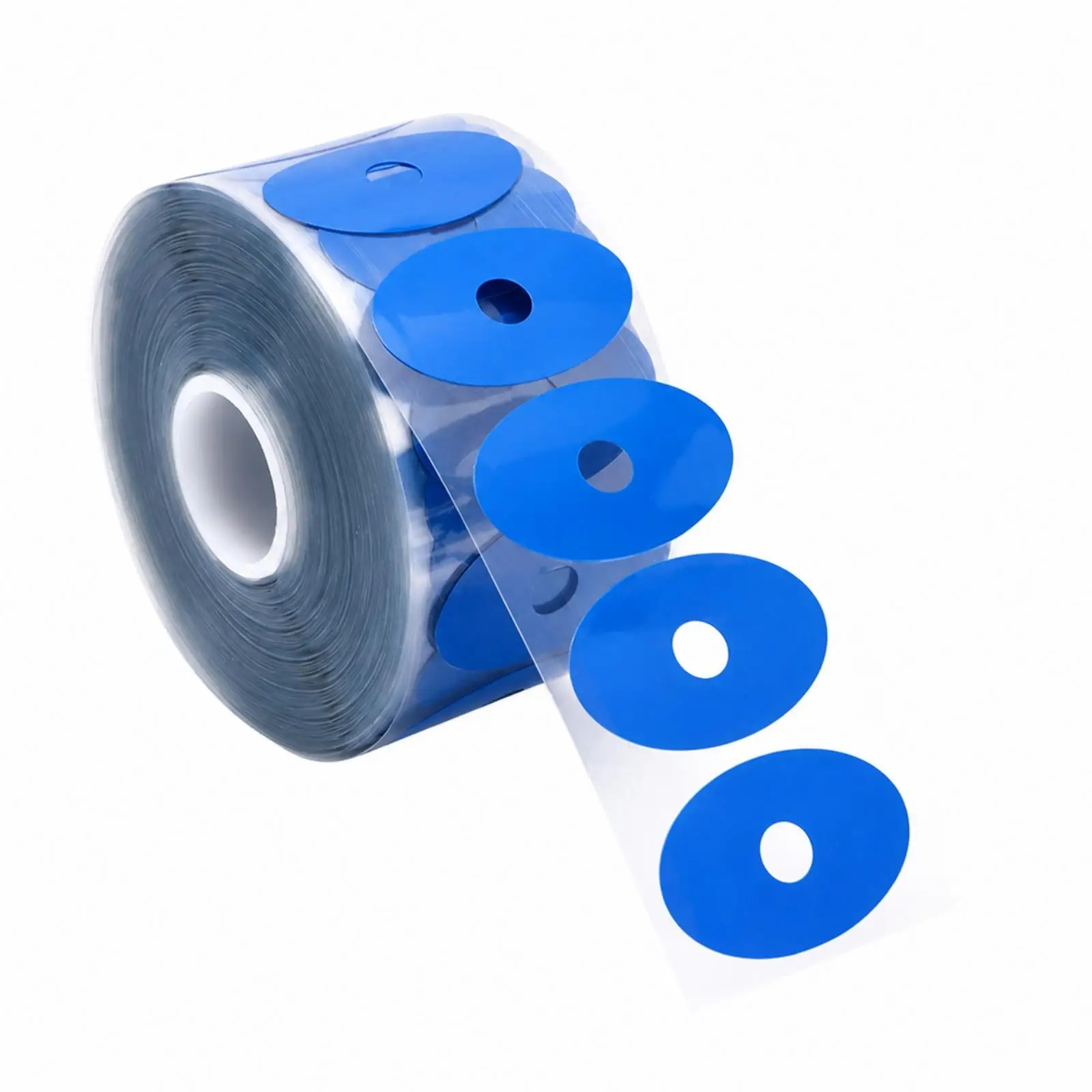 Lens Protective Film 1000 Count Blue Plastic Roll for Optical Workshop Lens Support Bracket and Repair Tasks