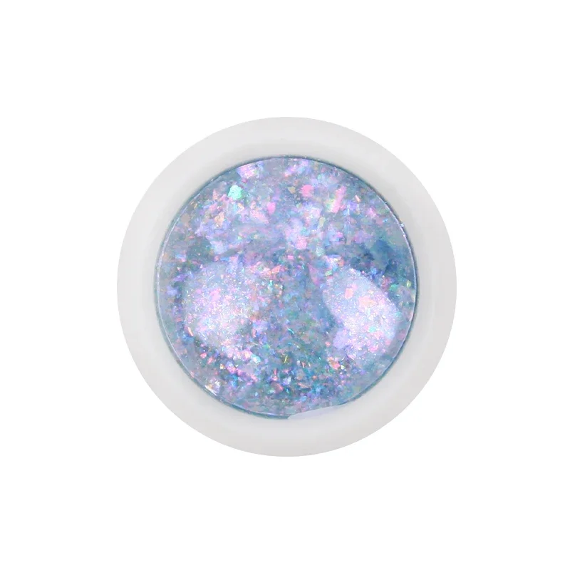 Holographic Nail Sequins Decoration Shiny Flakes Mermaid Opal Powder Purple Glitter DIY Chrome Powder Mirror Neon Nail Art Tools