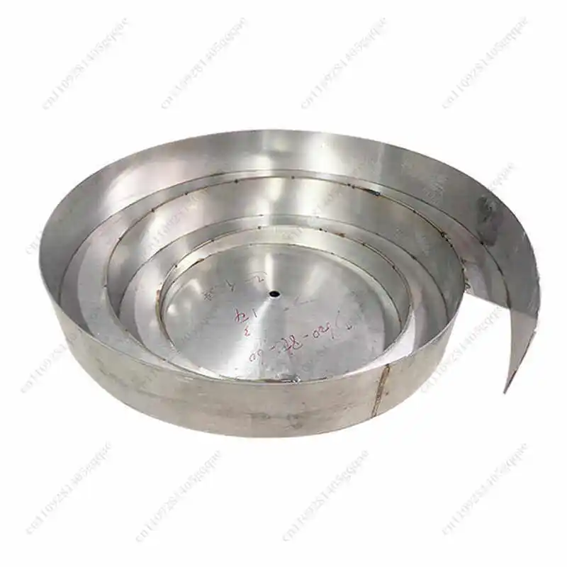 201 stainless steel welded aliquot body barrel cone body custom vibration plate