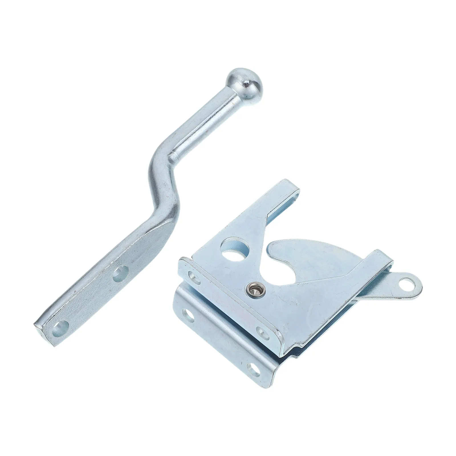 

Carbon Steel Gate Latch Heavy Duty Door Latch Spring Loaded Fence Hardware for Wood Metal Vinyl Gates Backyard Safety