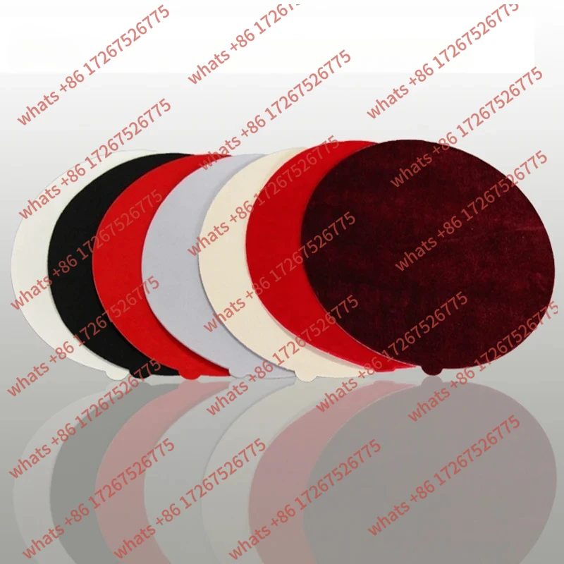 

10pcs Metallographic Grinding and Polishing Cloth Flat /Silk Velvet Cashmere Woolen Fabric Plant Sail Canvas