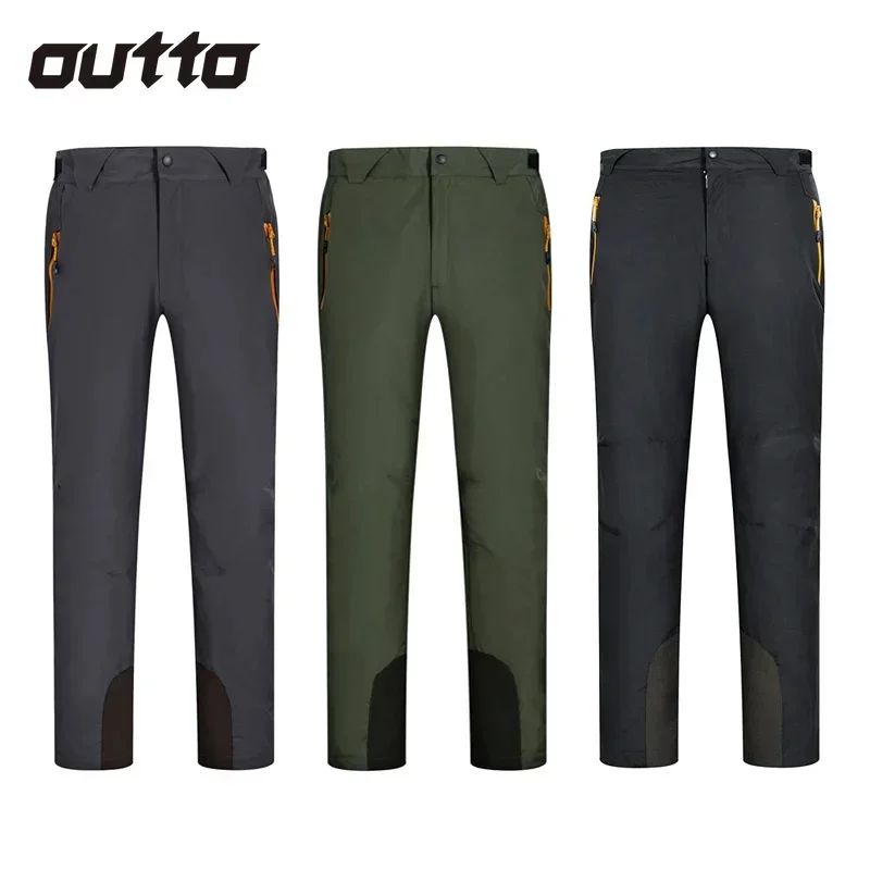 

Outdoor Charge Pants Men Women Detachable Fleece Inside Windproof Warm Climbing Trousers Couples Hiking Camping Skiing