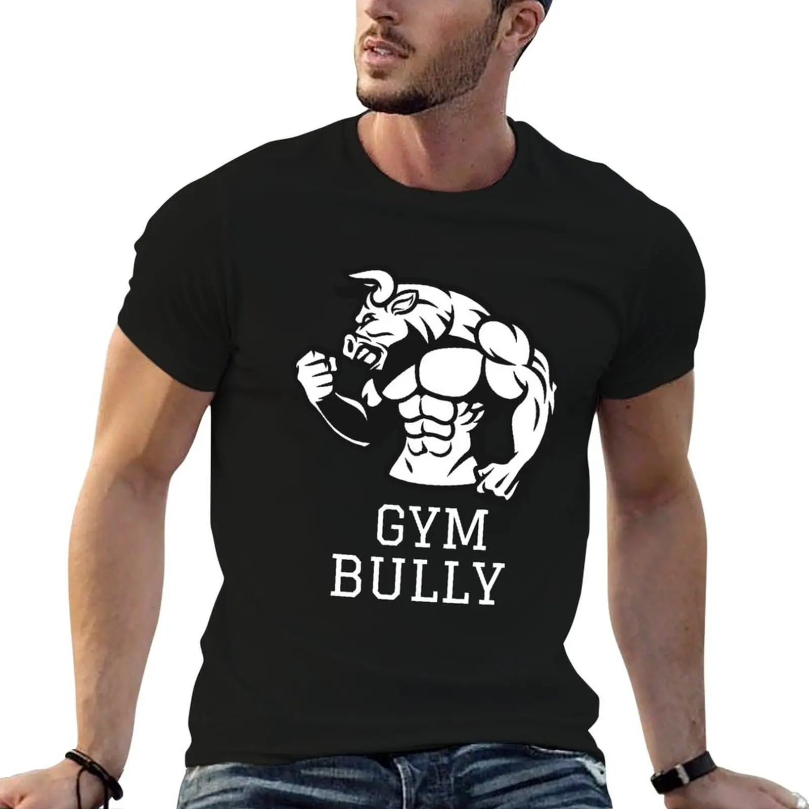 Gym Bully T-Shirt Trendy Pattern T-Shirt for Men