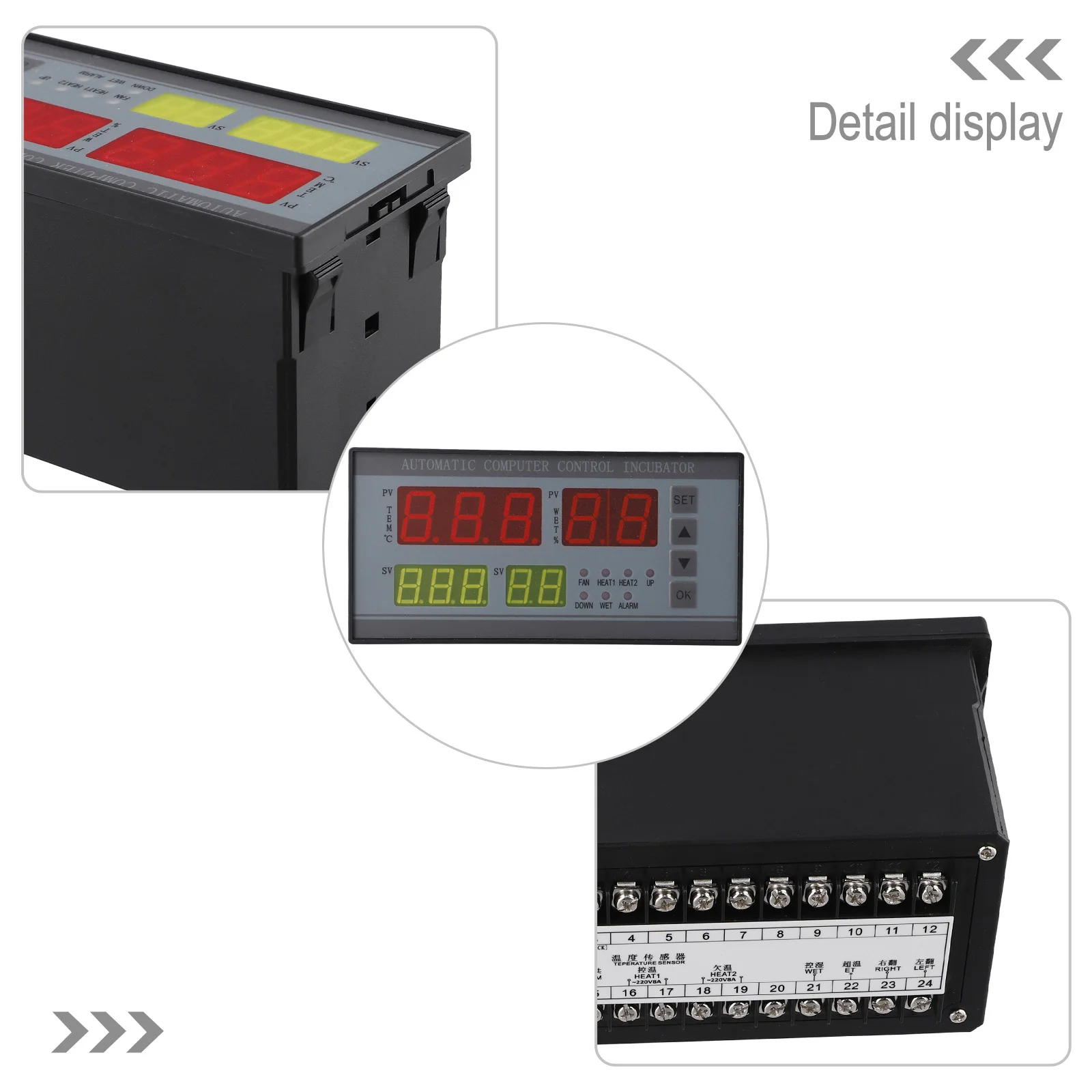 For XM-18 Digital Incubator Temperature Controller Multifunctional Thermostat With Sensor Probe 220V/110V