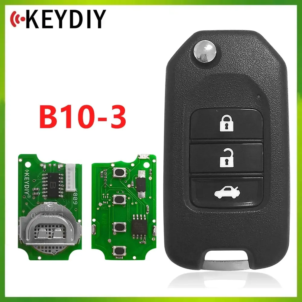 

KEYDIY B Series B10-3 3 Button Universal KD Remote Key For URG200/KD200/KD900 Key Programmer