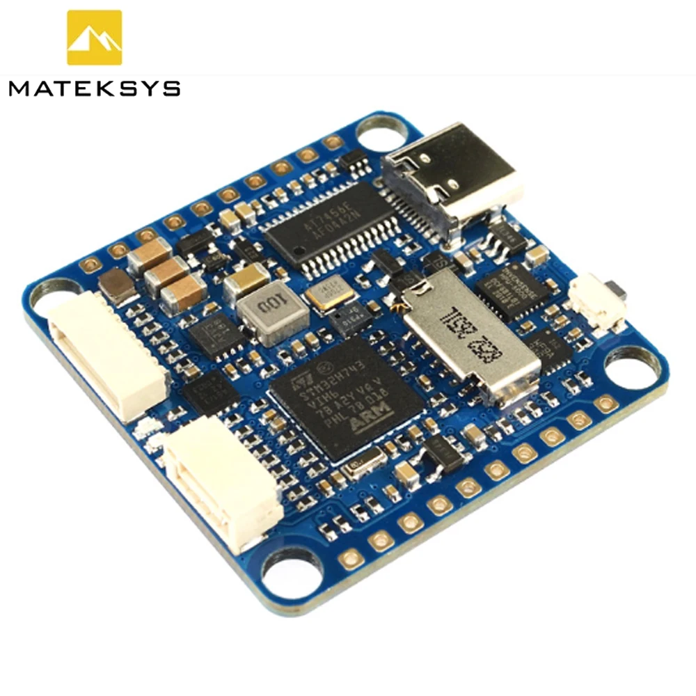 

Контроллер полета Mateksys Matek H743 SLIM V3 STM32H743VIT6 BEC ICM20602 Baro Blackbox 2-8S F7 30,5x30,5 мм для Дронов с дистанционным управлением FPV DJI