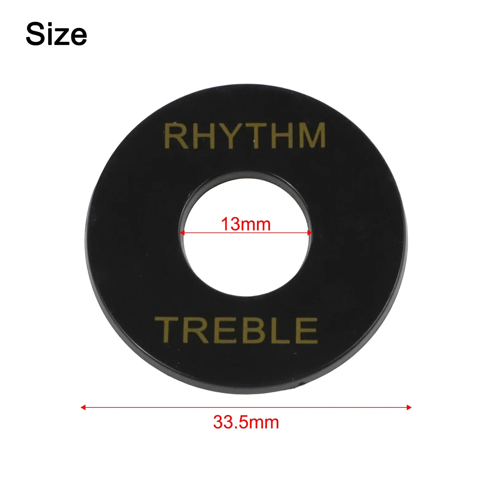 1PCS Rhythm/Treble Selector Switch Ring For Gibson Les Paul Guitar Three-speed Switch Guard Plate Pad Ring Selector Colors