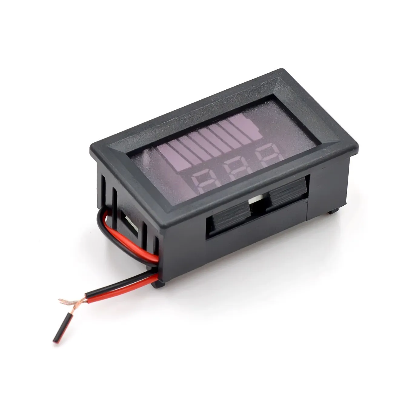 مقاوم للماء مركبة كهربية متر بطارية بطارية شاشة ديجيتال الفولتميتر 12V24V36V48V60V72V84V