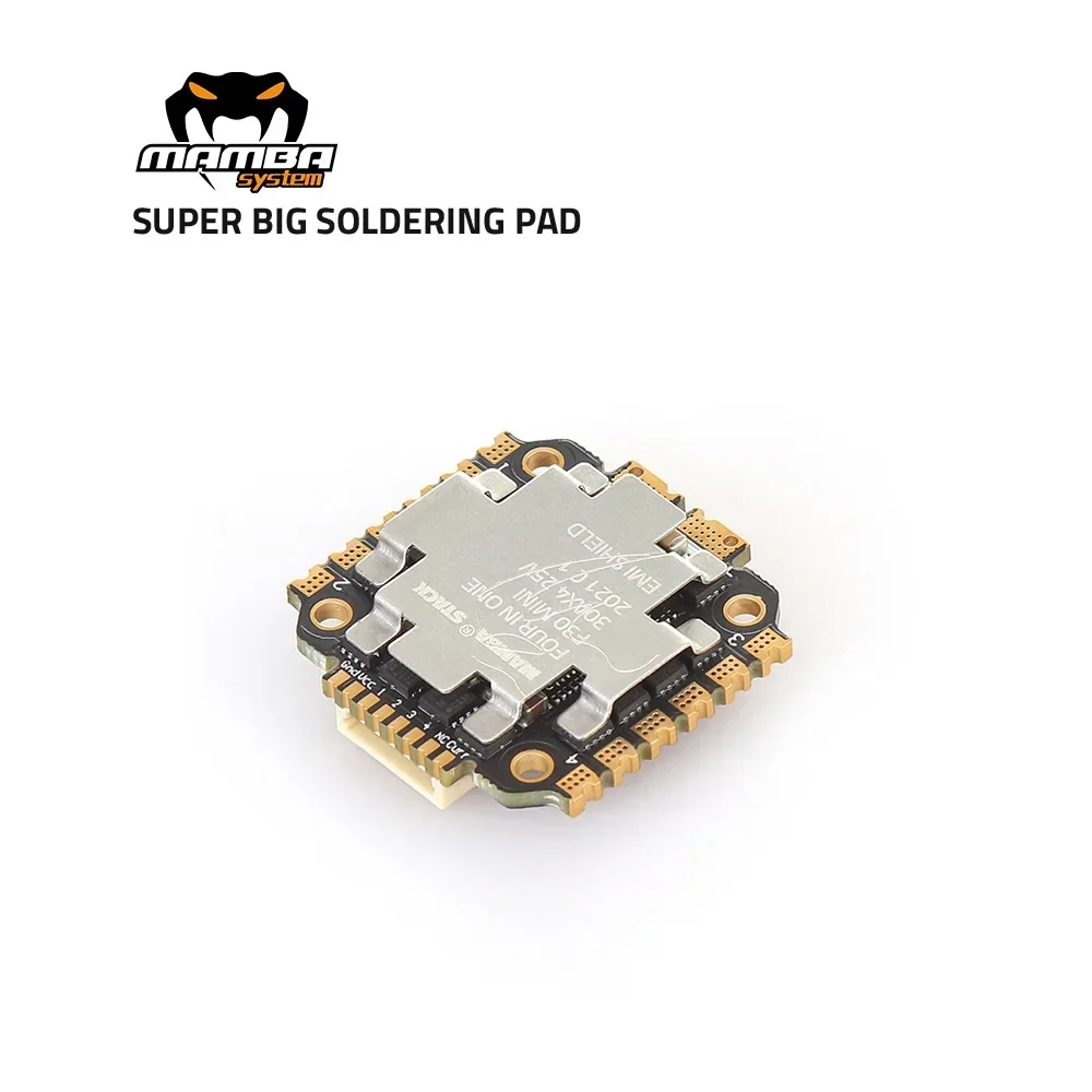DIATONE MAMBA MINI F30/F40_BLS/F40_128K BLHeli_S/BLHeli_32 4in1 ESC Dshot 300-600-1200 Installation 20mm M2/M3