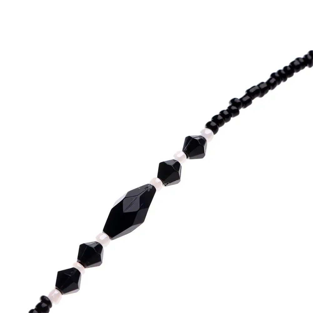 Anti-slip Acrylic Black Glasses Rope Eyewear Cord Chains Eyeglass Chains