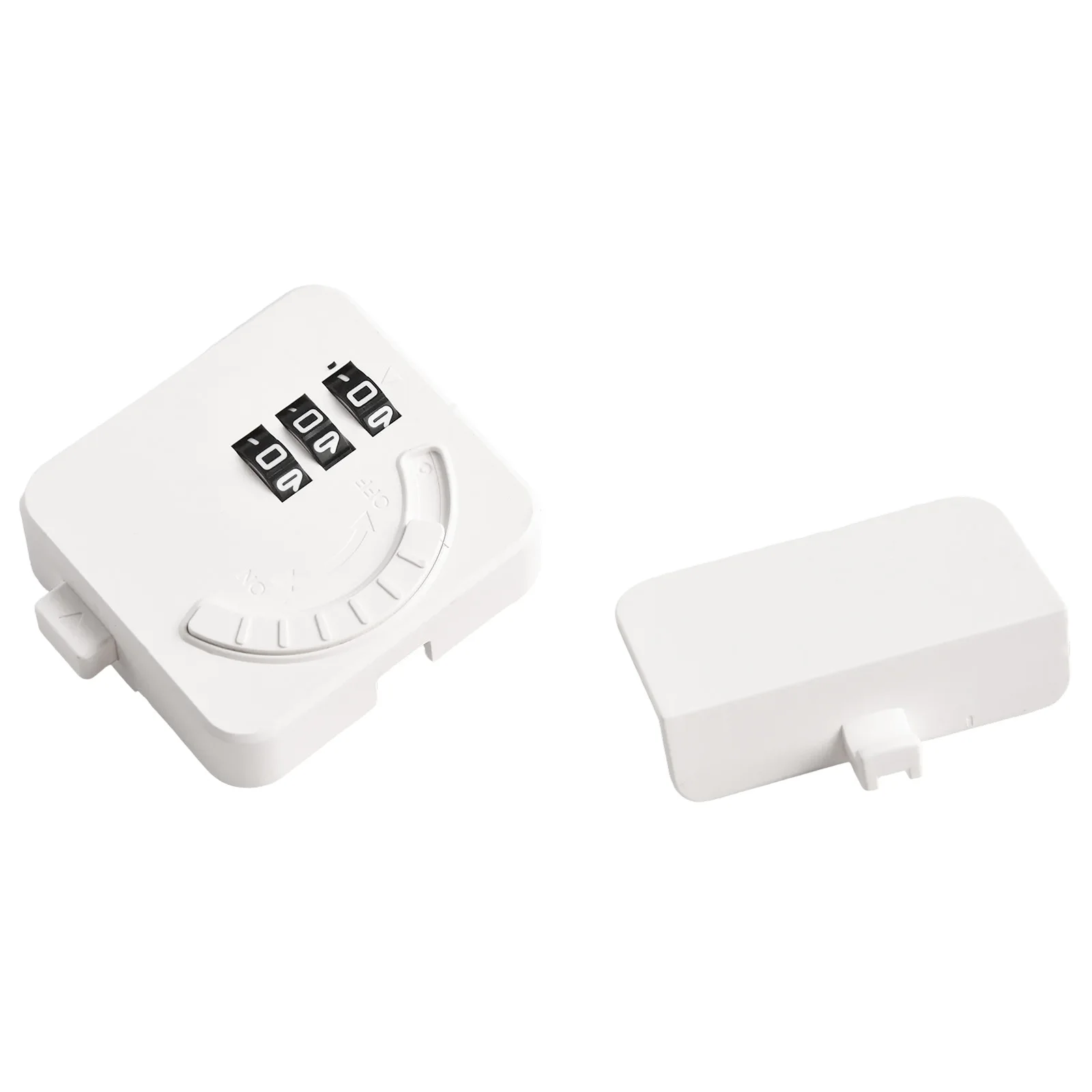 قفل خزانة، قفل مجمع للمنزل والمكتب، مادة ABS لعزل الأطفال، قفل مجمع مريح، سهل التركيب