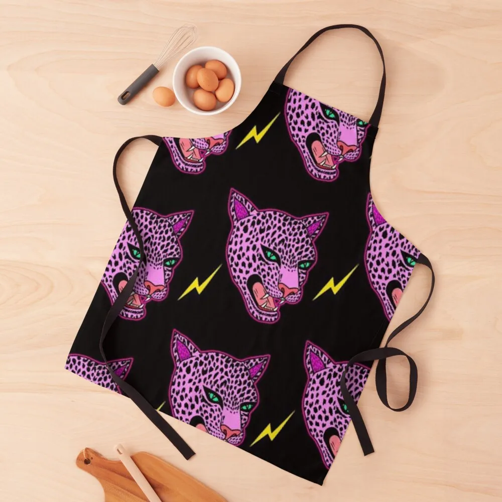 

purple leopard Apron Kitchen Things Kitchen Accessories 2022 For Kitchen Funny Apron