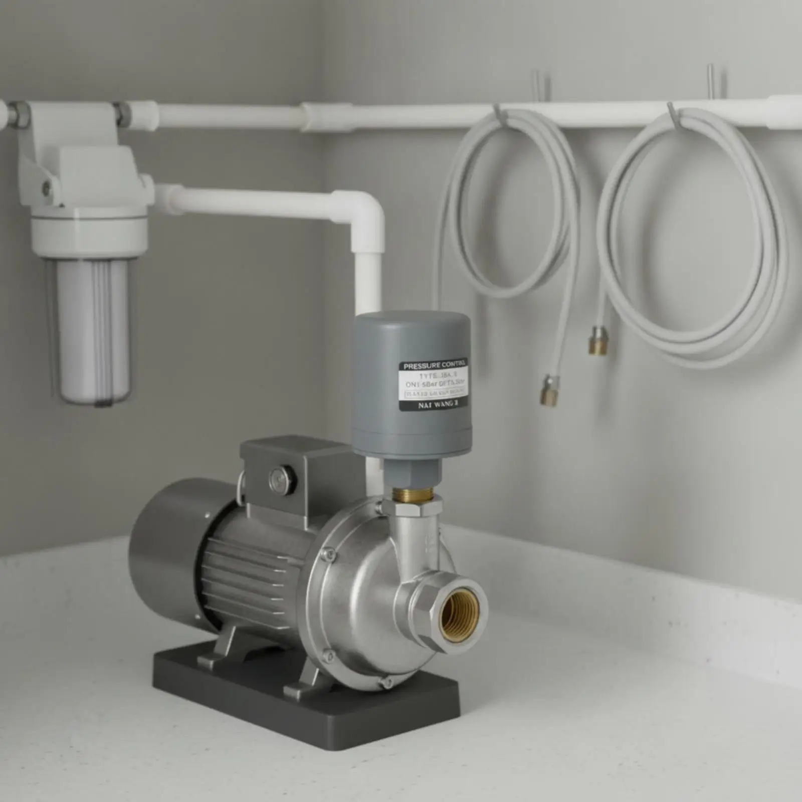AS-3-3 Pressure Control Switch for Booster Pump Controller Vertical Body Dual Terminal Points