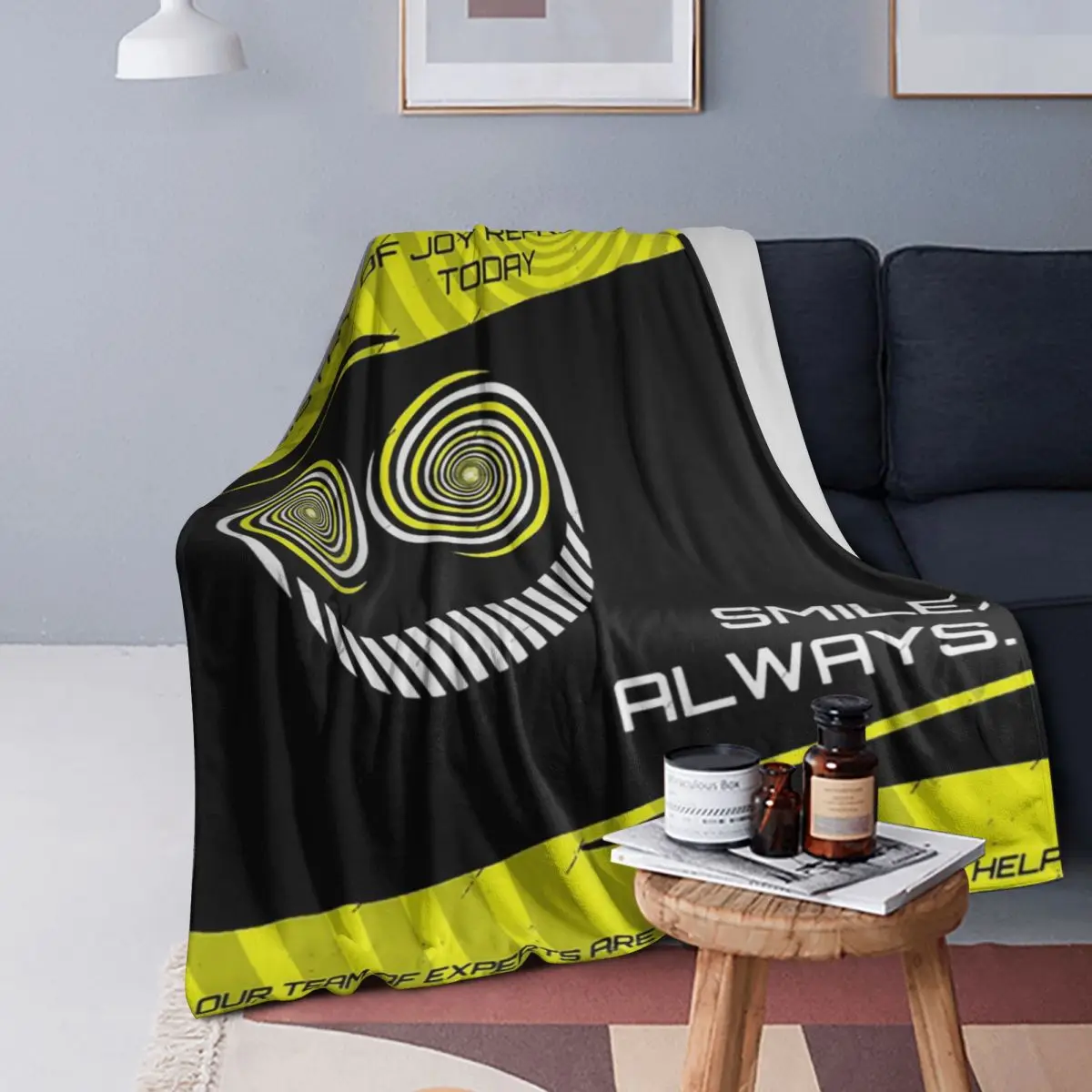 

The Smiler Alton Towers Resort Park Blanket Soft Warm Flannel Throw Blanket Bedding for Bed Living room Picnic Travel Home Couch