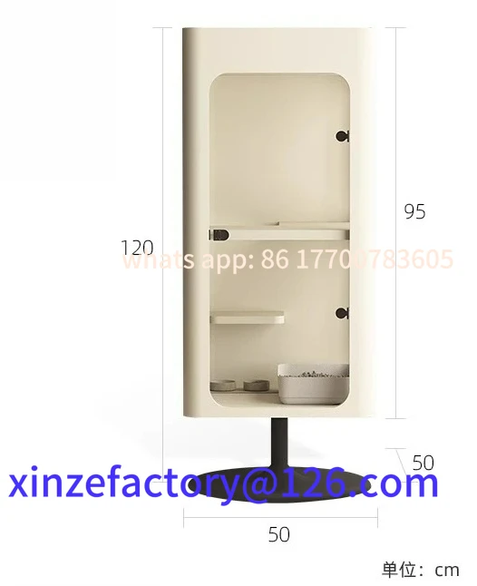 

Customizable LXC intelligent thermostatic cat villa cat cabinet with toilet integrated fresh air system household cat cage indoo