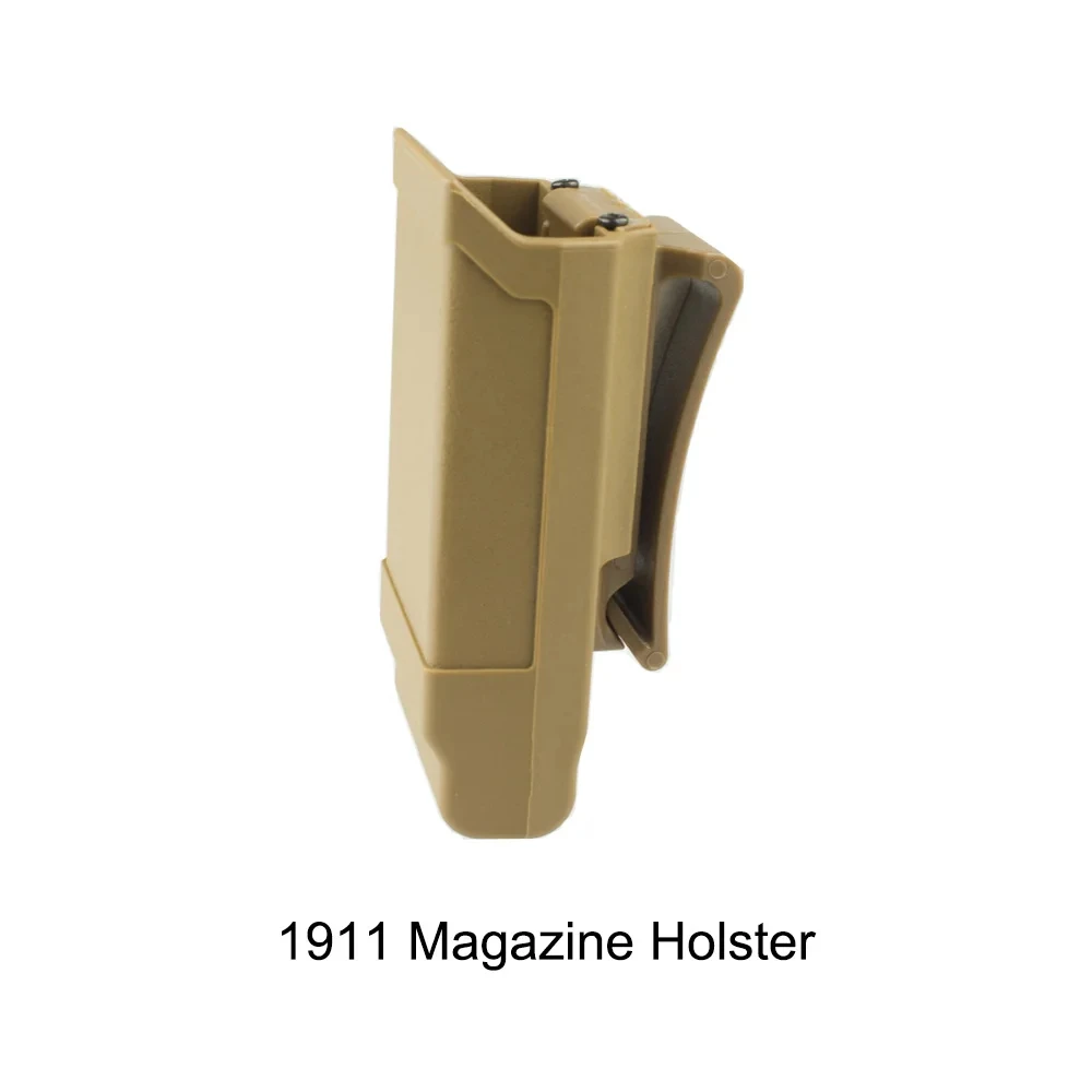 SOETAC  Quick Release Magazine Pouch Single Mag Pistol Holster for Glock 1911 Cartridge Pouch Gear Holder Mags - view 3
