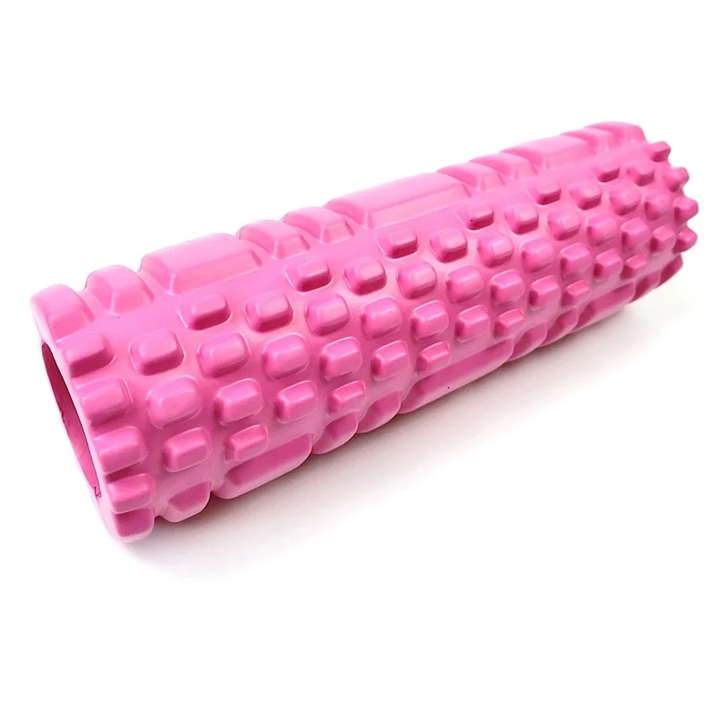 26cm Yoga Column Gym Fitness Pilates Foam Roller esercizio rullo per massaggio alla schiena Yoga Brick Home Fitness Equipment