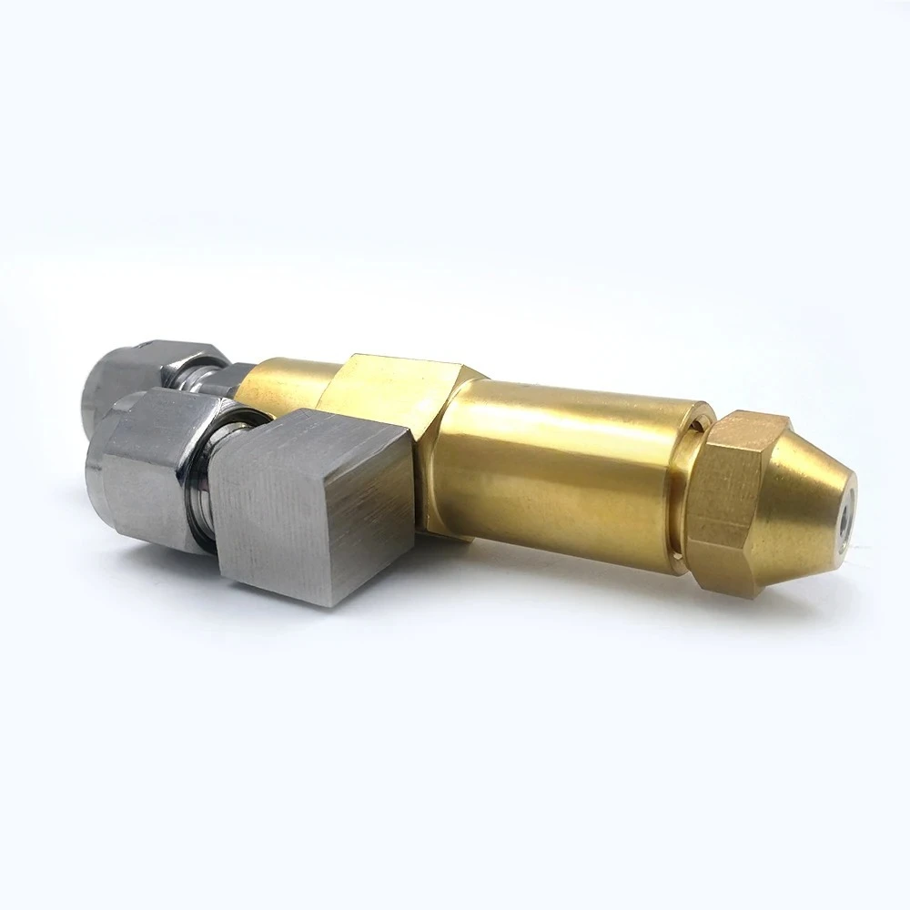 Waste Oil Burner Nozzle Heavy Fuel Oil Atomizing Nozzle For Boiler Room Industrial Heating Combustion