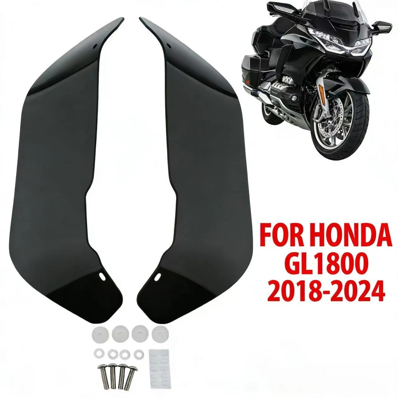 

For Honda GL1800 Goldwing GL1800 2018-2024 Motorcycle Air Deflector Side Wing Windshield Fairing