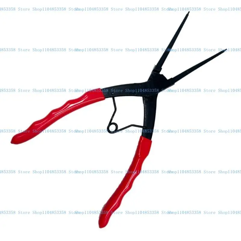 Rings Pliers Long Nose Circlip Motorcycle Removal Tool Clamps Fit for Confined Areas High Carbon Steel Construction