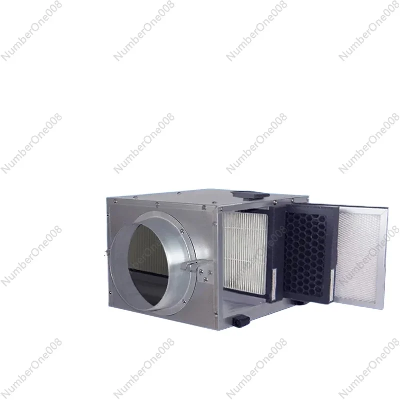 Commercial Fresh Air System Purification Box PM2.5 High Efficiency Filter Exhaust Duct Dust Collector