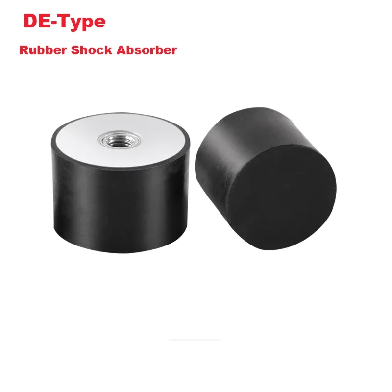 1pcs DE-Type 8mmx8mm~150mmx75mm Single Internal Thread Rubber Shock Absorber M3 M4 M5 M6 M8 M10 M12 M16 M20 Foot Anti-Collision