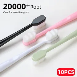 Million-Ultra-Fine Soft Toothbrush, Toothbrush antibacteriano, Protect Gum Health, Travel Portable Tooth Brush, Ferramentas de Higiene Oral