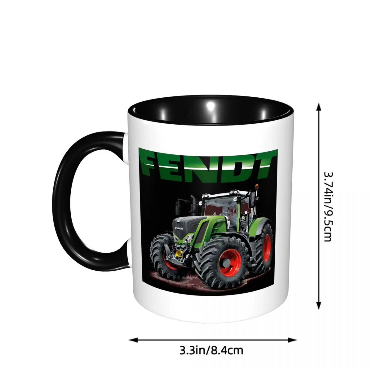 Fendt German Tractors Mug Funny Ceramic Coffee Cups Tea Mugs Milk Cup Drinkware Gift for Friends