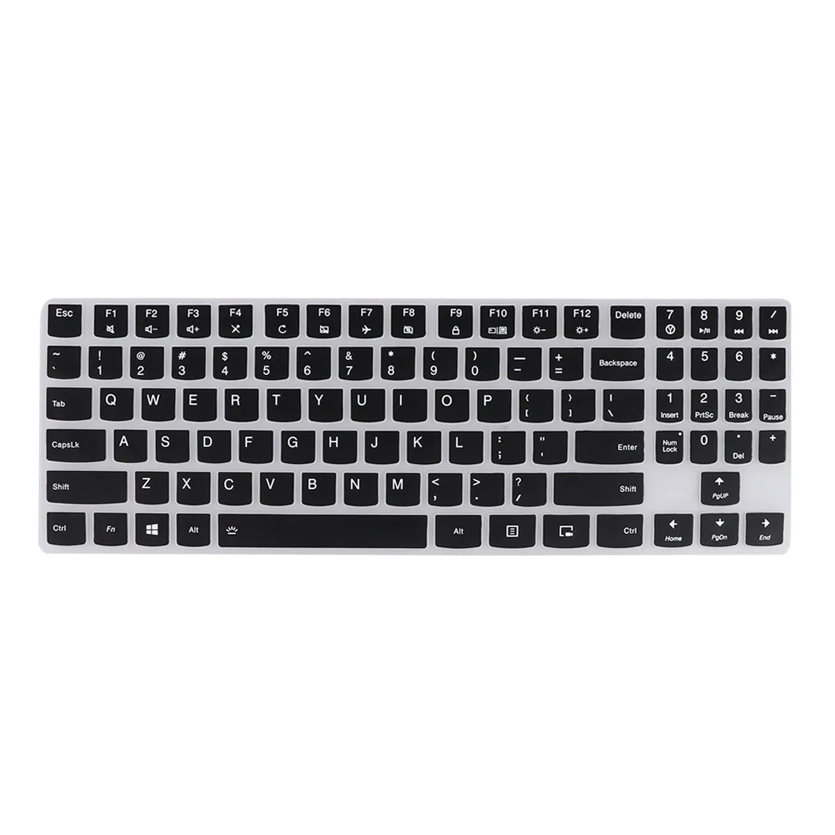 

3Pcs Notebook Keyboard Protective Film Premium Silicone Keyboard Cover Thin Breathable Dustproof Splash Resistant for Laptop