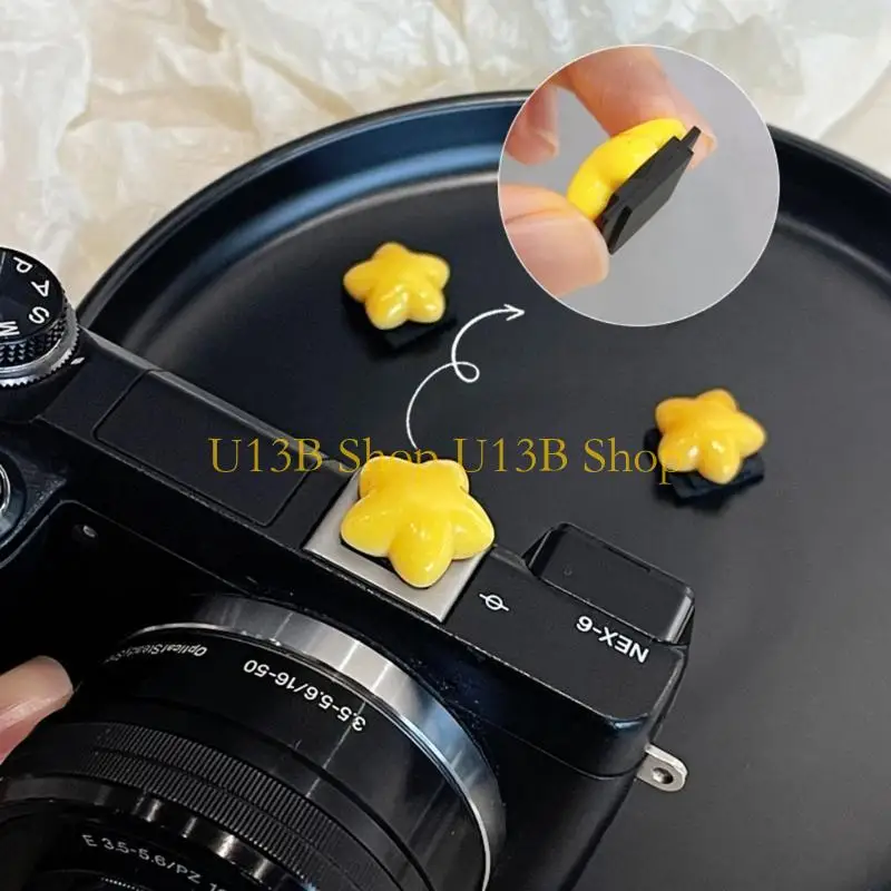 U13B 카메라 플래시 핫 슈즈 커버 거의 모든 DSLR SLR 용 더스트 스프루 루프 프로텍터 캡