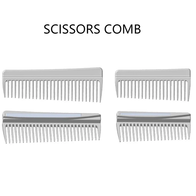 

Home Hairdressing Comb Hair Salon Hair Cutting Magnet Comb Used On Scissors Professional Styling Hairdressing Tool