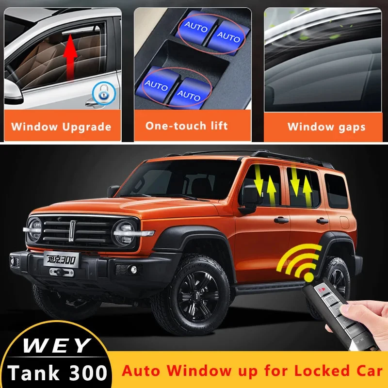 

Tank 300 Automatic Window Lifter For Great Wall 2021-2024 Off-road One-click Window Lifting Locker Window Modification Module