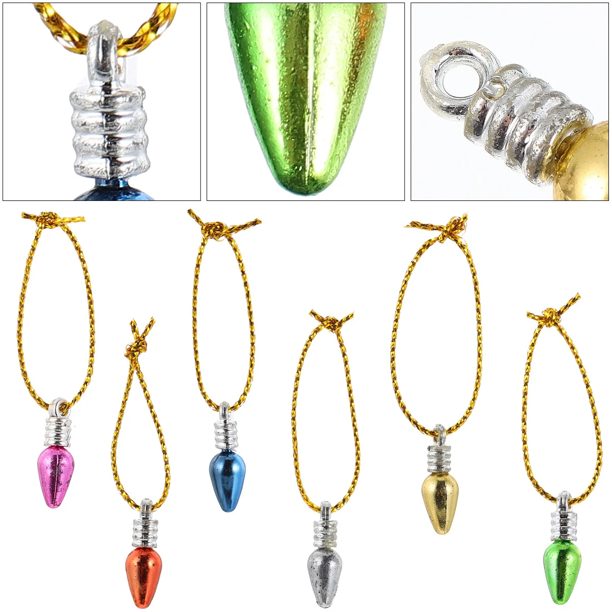 Lamp Bead Hanging Decoration Beads Diy Ornaments Colorful Mini Commercial Decorations Plastic Complementary Creative